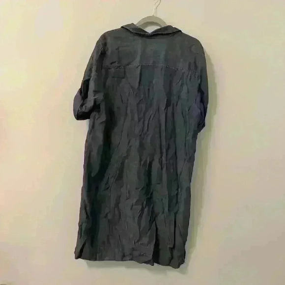 J.Jill Chambray Short-Sleeve Dress Size Large - Picture 8 of 8